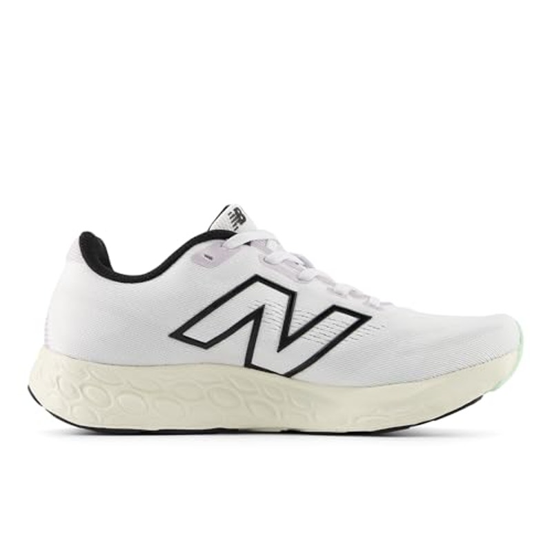 Nwt New Balance Women's Fresh Foam 680 V8 Running Shoe, White/Taro, 9.5 W